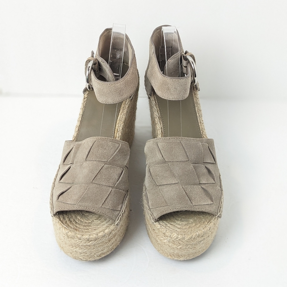 Marc Fisher Suede Espidrille Wedges - Picture 7 of 16